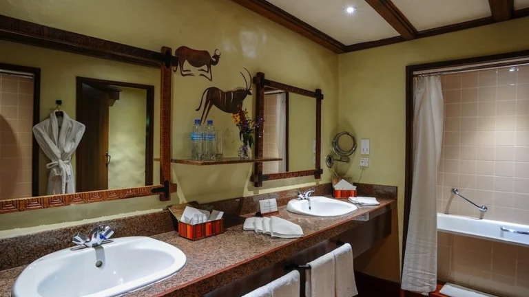 Ngorongoro Serena Safari Lodge -bathroom